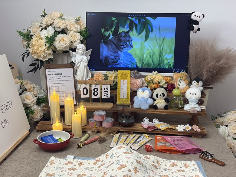 宠物爪印留念与纪念品定制